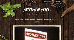 Desktop Screenshot of modan-art.com